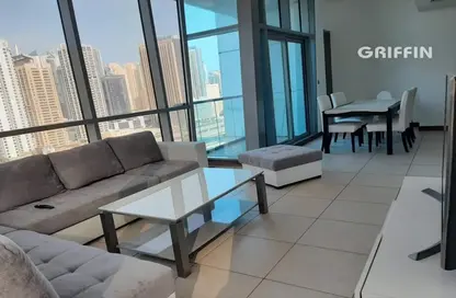 Apartment - 1 Bedroom - 2 Bathrooms for rent in Indigo Tower - JLT Cluster D - Jumeirah Lake Towers - Dubai