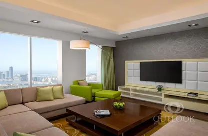 Apartment - 3 Bedrooms - 4 Bathrooms for rent in La Suite Dubai Hotel  and  Apartments - Al Sufouh 1 - Al Sufouh - Dubai