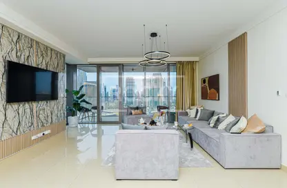 Apartment - 3 Bedrooms - 3 Bathrooms for rent in Boulevard Point - Downtown Dubai - Dubai