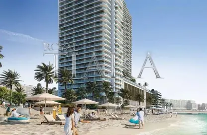 Apartment - 1 Bedroom - 2 Bathrooms for sale in Palace Beach Residence - EMAAR Beachfront - Dubai Harbour - Dubai