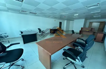 Office Space - Studio - 1 Bathroom for rent in Horizon Towers - Ajman Downtown - Ajman