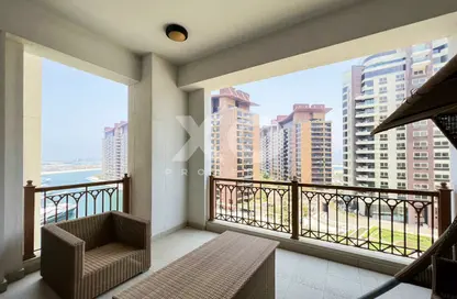 Apartment - 2 Bedrooms - 3 Bathrooms for rent in Marina Residences 6 - Marina Residences - Palm Jumeirah - Dubai