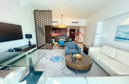 Apartment - 2 Bedrooms - 3 Bathrooms for rent in Fairmont Marina Residences - The Marina - Abu Dhabi