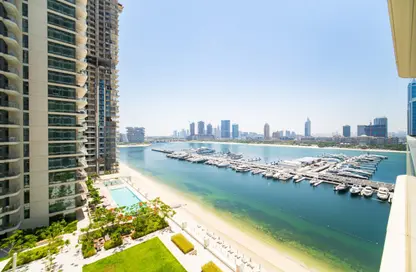 Apartment - 1 Bedroom - 1 Bathroom for rent in Marina Vista - EMAAR Beachfront - Dubai Harbour - Dubai