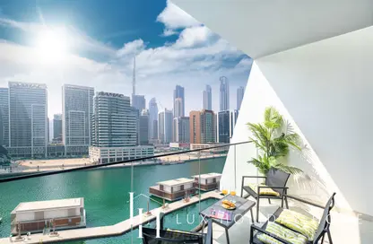 Apartment - Studio - 1 Bathroom for rent in Binghatti Canal - Business Bay - Dubai