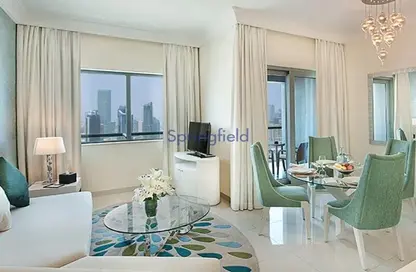 Apartment - 1 Bedroom - 2 Bathrooms for rent in The Signature - Burj Khalifa Area - Downtown Dubai - Dubai