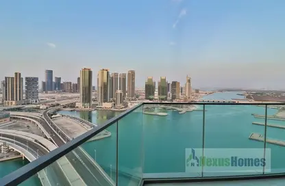 Apartment - 3 Bedrooms - 4 Bathrooms for rent in Water Front Tower B - Waterfront Residential Towers - Tourist Club Area - Abu Dhabi