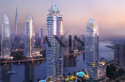 Apartment - 2 Bedrooms - 2 Bathrooms for sale in Canal Crown 2 - Canal Crown - Business Bay - Dubai