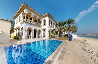 Villa - 6 Bedrooms - 7 Bathrooms for rent in Signature Villas Frond K - Signature Villas - Palm Jumeirah - Dubai