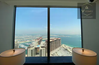 Apartment - 1 Bathroom for rent in The Palm Tower - Palm Jumeirah - Dubai