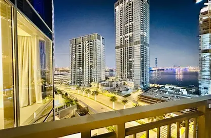 شقة - غرفة نوم - 1 حمام للايجار في برج كريك رايز 1 - الخور رايز - ميناء خور دبي (ذا لاجونز) - دبي
