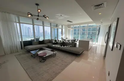 Apartment - 3 Bedrooms - 4 Bathrooms for rent in Sunrise Bay - EMAAR Beachfront - Dubai Harbour - Dubai