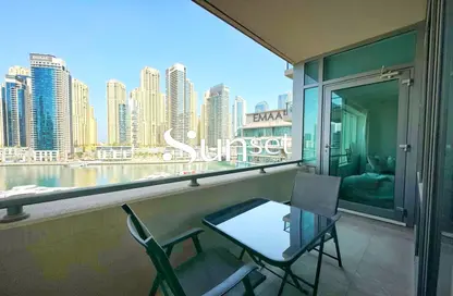 Apartment - 1 Bedroom - 2 Bathrooms for rent in Al Majara 2 - Al Majara - Dubai Marina - Dubai