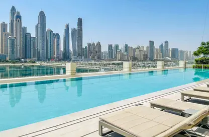 Apartment - 1 Bedroom - 1 Bathroom for rent in Marina Vista - EMAAR Beachfront - Dubai Harbour - Dubai