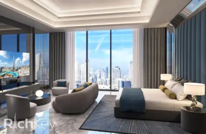 Apartment - 2 Bedrooms - 3 Bathrooms for sale in Burj Binghatti Jacob  and  Co - Business Bay - Dubai