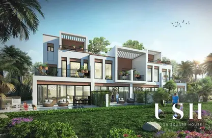 Villa - 5 Bedrooms - 6 Bathrooms for sale in Costa Brava 1 - Costa Brava at DAMAC Lagoons - Damac Lagoons - Dubai