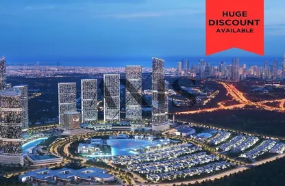 Apartment - 1 Bedroom - 1 Bathroom for sale in 320 Riverside Crescent - Sobha Hartland II - Mohammed Bin Rashid City - Dubai