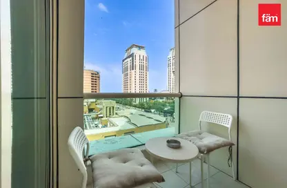 Apartment - Studio - 1 Bathroom for rent in The Royal Oceanic - Oceanic - Dubai Marina - Dubai