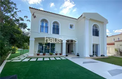 Villa - 5 Bedrooms - 6 Bathrooms for rent in Family Villa - Green Community Motor City - Motor City - Dubai