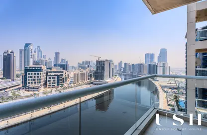 Apartment - 1 Bedroom - 2 Bathrooms for rent in Mayfair Tower - Business Bay - Dubai