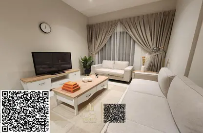 Apartment - 2 Bedrooms - 2 Bathrooms for rent in The Black Square - Sheikh Khalifa Bin Zayed Street - Ajman