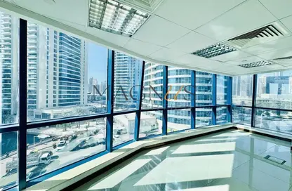 Office Space - Studio - 1 Bathroom for rent in Jumeirah Bay X2 - JLT Cluster X - Jumeirah Lake Towers - Dubai