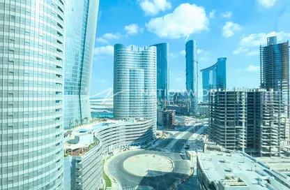 Office Space - Studio - 1 Bathroom for rent in Addax port office tower - City Of Lights - Al Reem Island - Abu Dhabi