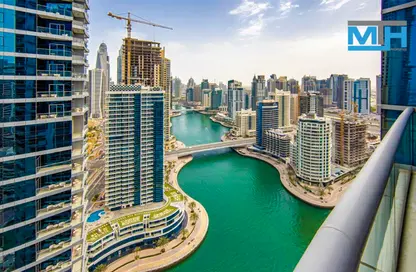 Apartment - 1 Bedroom - 2 Bathrooms for rent in Central Tower - Bay Central - Dubai Marina - Dubai