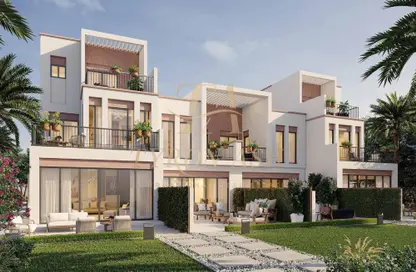 Townhouse - 4 Bedrooms - 3 Bathrooms for sale in Costa Brava 1 - Costa Brava at DAMAC Lagoons - Damac Lagoons - Dubai