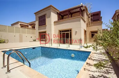 Villa - 5 Bedrooms - 6 Bathrooms for rent in Golf Gardens - Khalifa City - Abu Dhabi