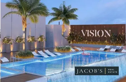 Apartment - 3 Bedrooms - 5 Bathrooms for sale in Pearls by Vision - Dubai Silicon Oasis - Dubai