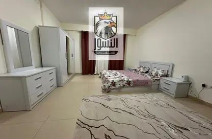 Room / Bedroom image for: Apartment - 2 Bedrooms - 3 Bathrooms for rent in Al Jurf 2 - Al Jurf - Ajman Downtown - Ajman, Image 1
