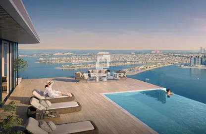 Apartment - 1 Bedroom - 1 Bathroom for sale in Seapoint - EMAAR Beachfront - Dubai Harbour - Dubai