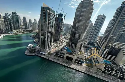 Apartment - 1 Bedroom - 2 Bathrooms for rent in Cayan Tower - Dubai Marina - Dubai