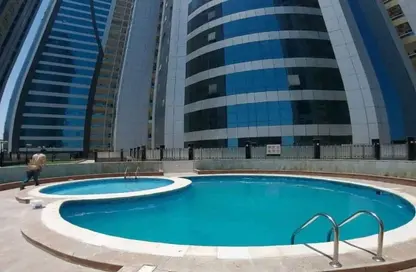 Apartment - 1 Bedroom - 1 Bathroom for rent in Orient Tower 1 - Orient Towers - Al Bustan - Ajman