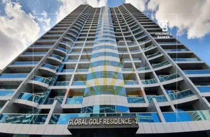 Apartment - Studio - 1 Bathroom for rent in Global Golf Residences 2 - Dubai Sports City - Dubai