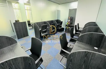 Business Centre - Studio - 2 Bathrooms for rent in Clover Bay Tower - Business Bay - Dubai