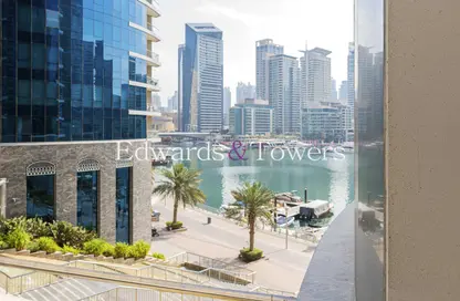 Apartment - 1 Bedroom - 2 Bathrooms for rent in Aurora Tower - Marina Promenade - Dubai Marina - Dubai