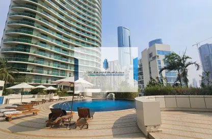 Apartment - 1 Bedroom - 2 Bathrooms for rent in Beach Towers - Shams Abu Dhabi - Al Reem Island - Abu Dhabi