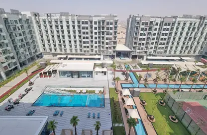 Apartment - 1 Bathroom for rent in Lawnz by Danube Block 1 - Lawnz by Danube - International City - Dubai