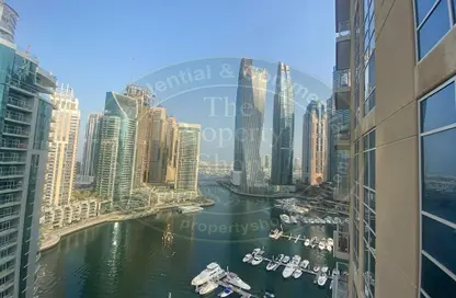 Apartment - 1 Bedroom - 1 Bathroom for rent in Al Habtoor Tower - Dubai Marina - Dubai