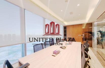 Office Space - Studio - 2 Bathrooms for rent in Addax port office tower - City Of Lights - Al Reem Island - Abu Dhabi