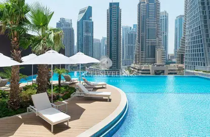 Apartment - 1 Bathroom for rent in Jumeirah Living Marina Gate - Marina Gate - Dubai Marina - Dubai