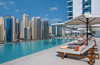 Apartment - 2 Bedrooms - 2 Bathrooms for rent in Vida Residences Dubai Marina - Dubai Marina - Dubai