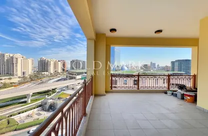 Apartment - 2 Bedrooms - 3 Bathrooms for rent in Marina Residences 3 - Marina Residences - Palm Jumeirah - Dubai