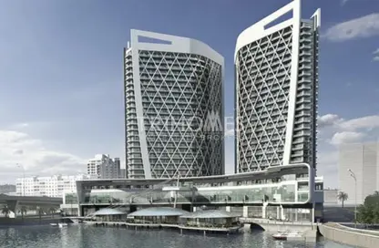 Apartment - 2 Bedrooms - 3 Bathrooms for rent in Water Front Tower A - Waterfront Residential Towers - Tourist Club Area - Abu Dhabi