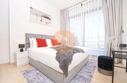 Room / Bedroom image for: Apartment - 1 Bedroom - 2 Bathrooms for rent in Binghatti LUNA - Jumeirah Village Circle - Dubai, Image 1