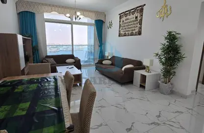 Apartment - 2 Bedrooms - 2 Bathrooms for rent in Oasis Tower - Al Rashidiya 1 - Al Rashidiya - Ajman