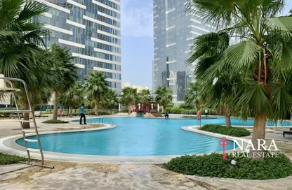 Apartment - 1 Bedroom - 2 Bathrooms for sale in The Gate Tower 3 - Shams Abu Dhabi - Al Reem Island - Abu Dhabi