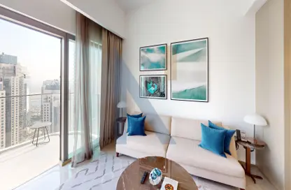 Apartment - 1 Bedroom - 2 Bathrooms for sale in Address Harbour Point Tower 1 - Address Harbour Point - Dubai Creek Harbour (The Lagoons) - Dubai